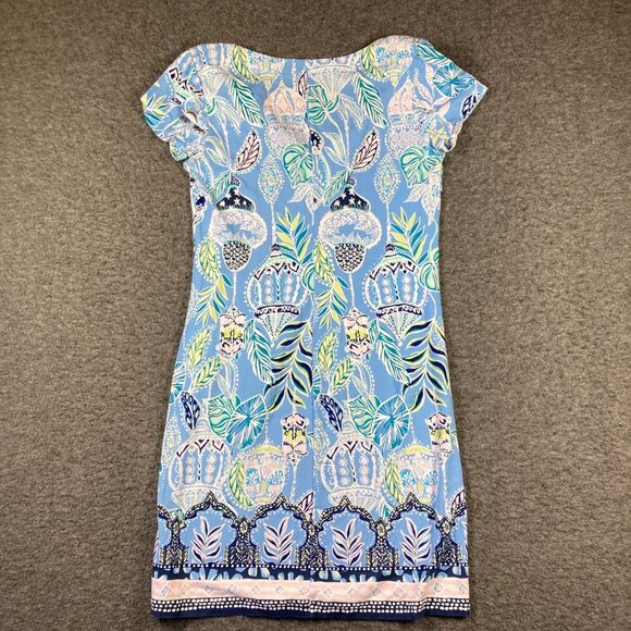 Lilly Pulitzer Women's Sophiletta Dress Size Small S Blue Peri Lapis - Picture 7 of 9